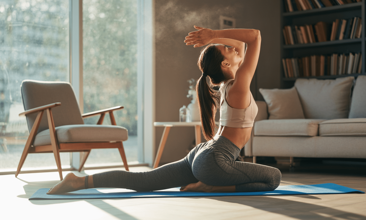 dowiedz się, jak efektywnie ćwiczyć w domu, wykorzystując jedynie matę i krzesło. poznaj proste i skuteczne treningi bez specjalistycznego sprzętu – idealne dla początkujących i zaawansowanych.