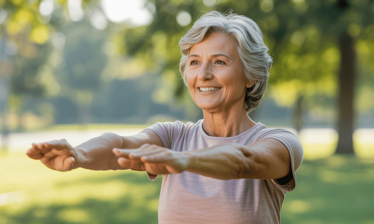 proste ćwiczenia, które pokochają kobiety po 60. roku życia - poprawa kondycji i samopoczucia w każdym wieku.