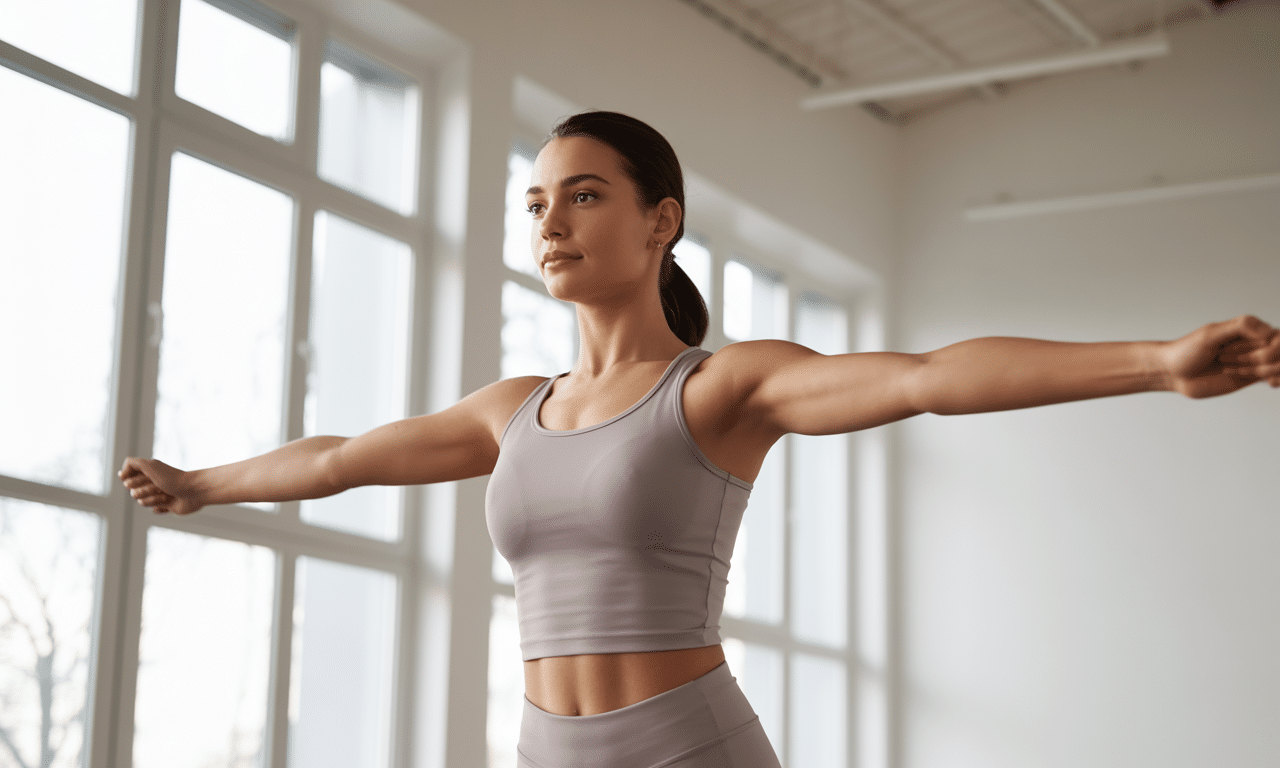 ten rutynowy program o niskim wpływie pomaga utrzymać sylwetkę.