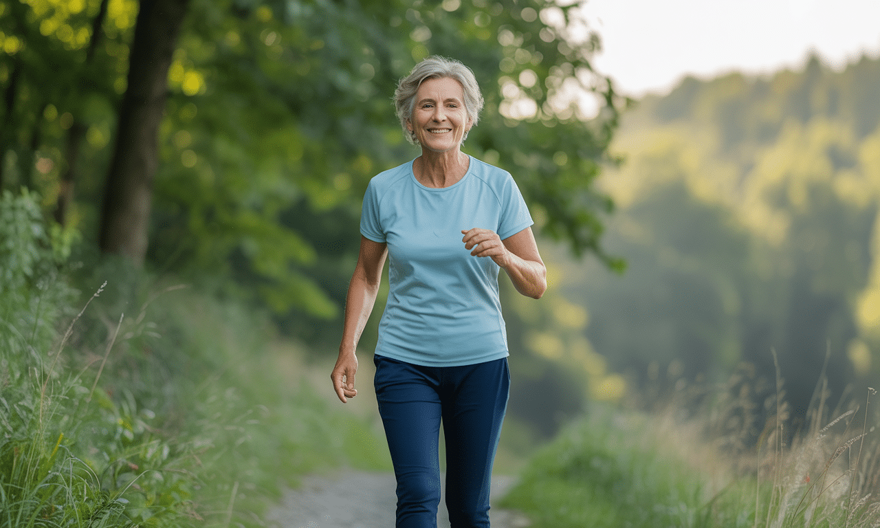 ta metoda chodzenia pomaga kobietom powyżej 60 roku życia pozostać aktywnymi i cieszyć się zdrowym stylem życia.