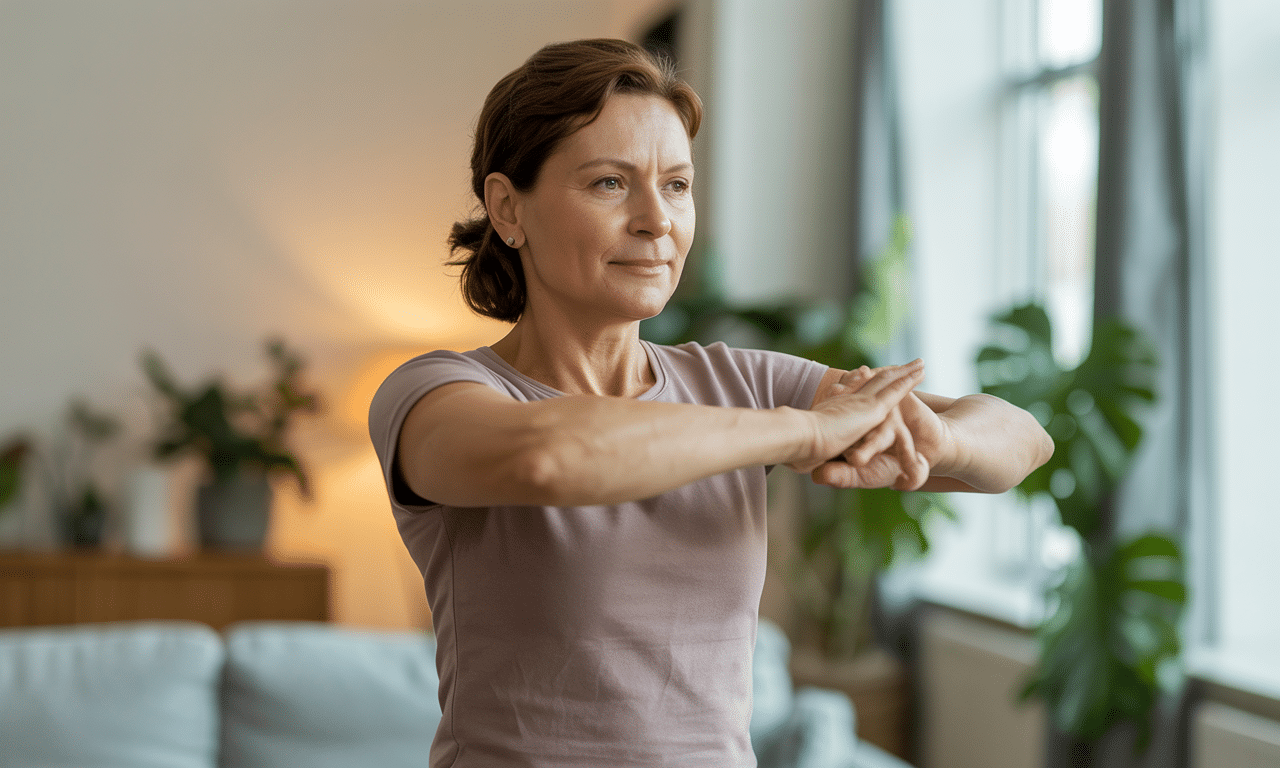 te delikatne ruchy pomagają utrzymać twoje ciało silne po 50. roku życia.